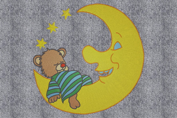 Bear on the Moon: A Holiday Embroidery Review