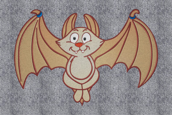 Happy Bat Embroidery Design Review