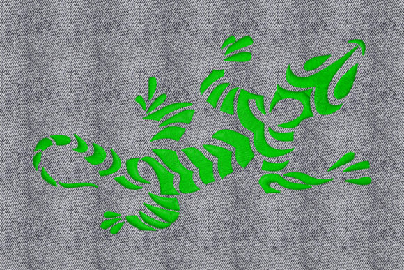 Lizard Embroidery Design: A Seasonal Review