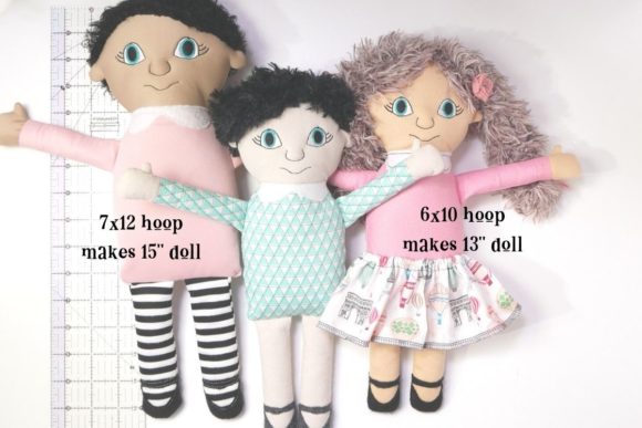 Review: ITH Rag Doll Prudence for Embroidery