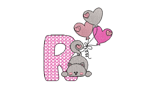 Review: Letter R Cat Sketch for Holiday Collections