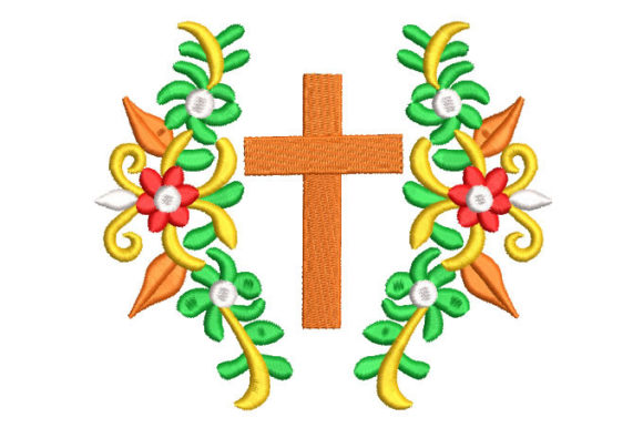 Reviewing Flower with Cross for Boutique Apparel