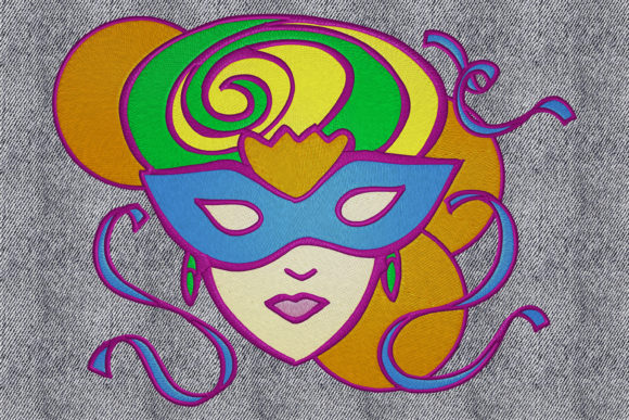 Woman with Carnival Mask: A Designer’s Review